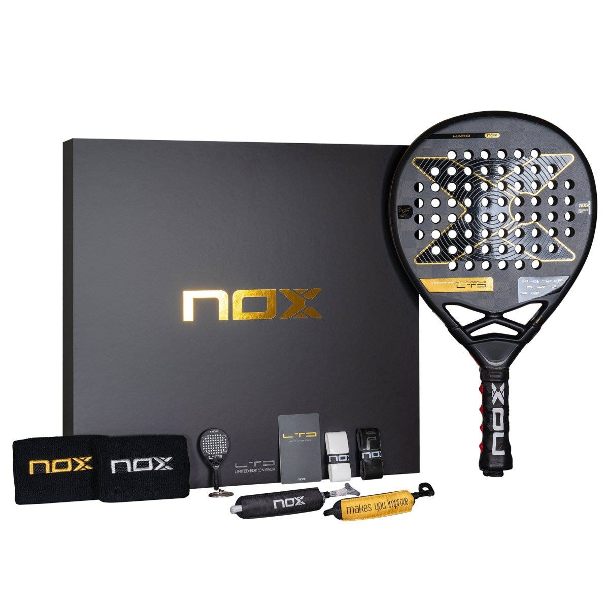 Pack Nox AT Genius LTD 2025 – Agustin Tapia Edição Limitada - Ace Padel 