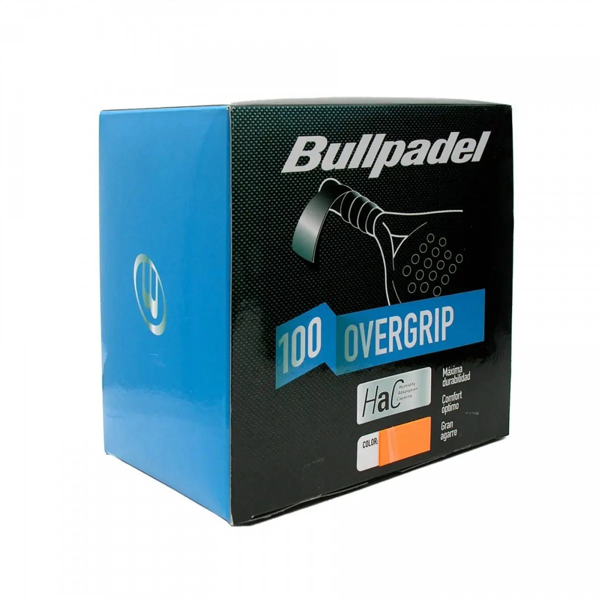 Bullpadel Hac Orange Overgrips Box 100 Units Ace Padel Store